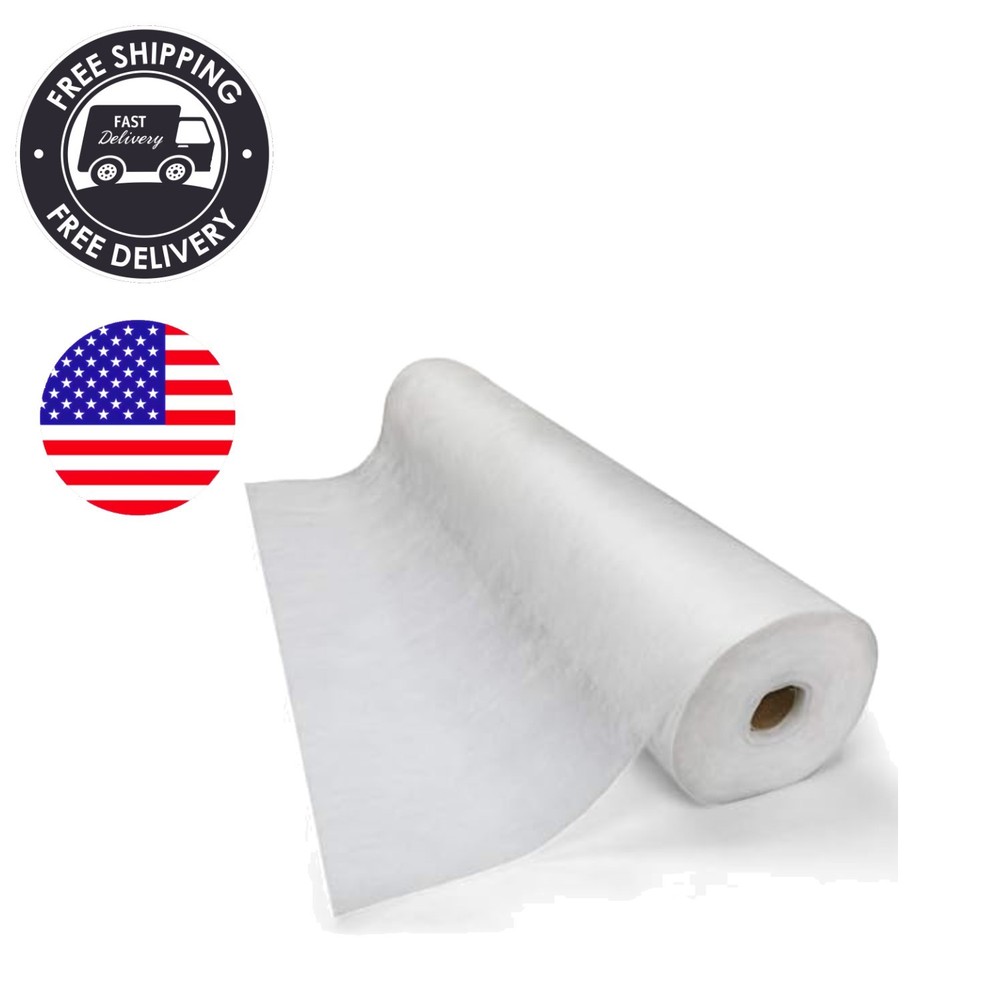 Luxurious Disposable Non-Woven Table Sheets with Face Hole - 70" x 32" (50 Pack)
