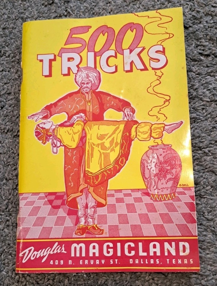 500 Tricks Douglas Magicland 1957 Magic Catalog