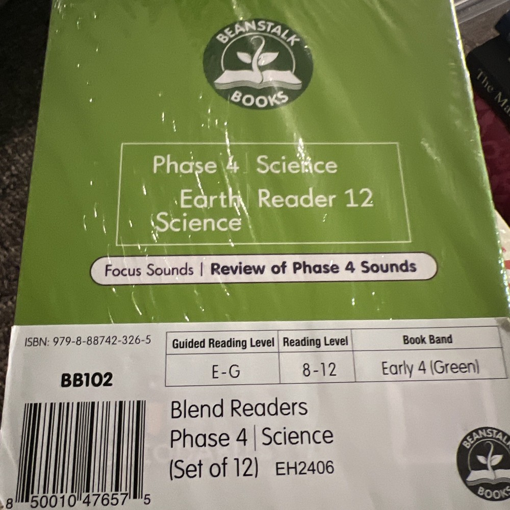 Phase 4 Non-Fiction Earth Science Decodables - Multi Pack