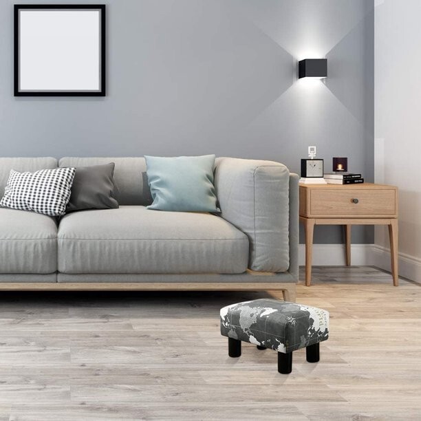 Foot Rest square FootStool Footrest Ottoman