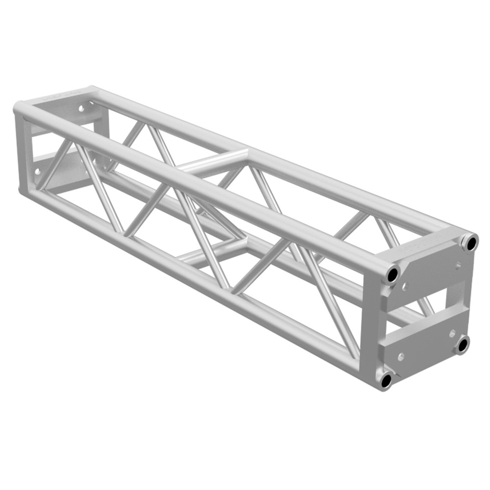 Global Truss DT-GP Square 5FT End Plated Straight Segment [DT-GP5]