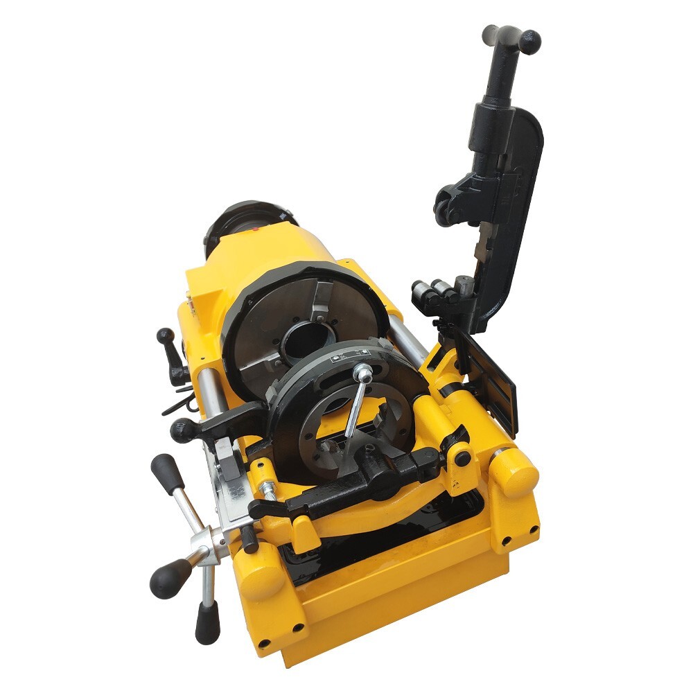 Electric Threading Cutter Pipe Cutting Threader Machine 1/2"-3" w/NPT/BSPT Dies