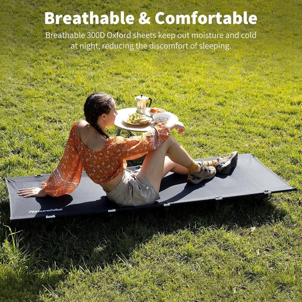 Ultralight Camping Cot Easy To Assemble Folding Tent Cots Compact Protable New