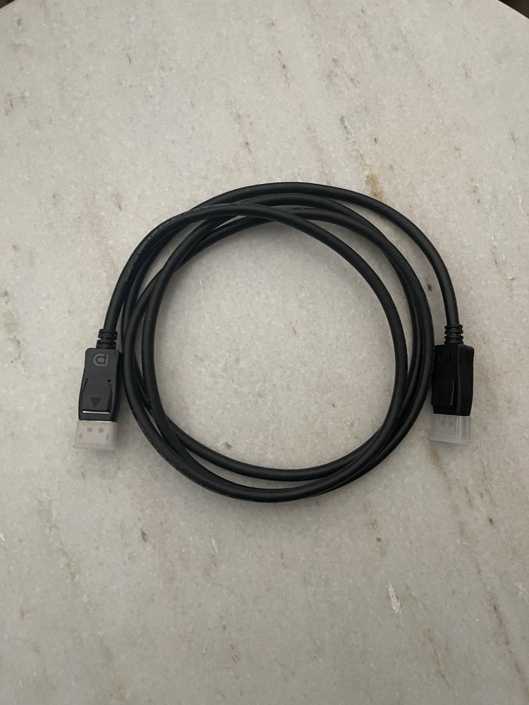 Cable Video Audio DP Displayport 6FT Amphenol UL E326508 Open-Box