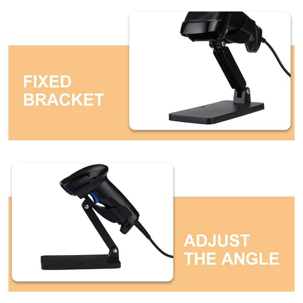 Scanning Barcode Holder Stable Reader Rack Desktop Hair Dryer Bracket
