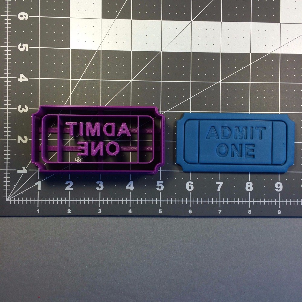 Movie Ticket 101 Cookie Cutter
