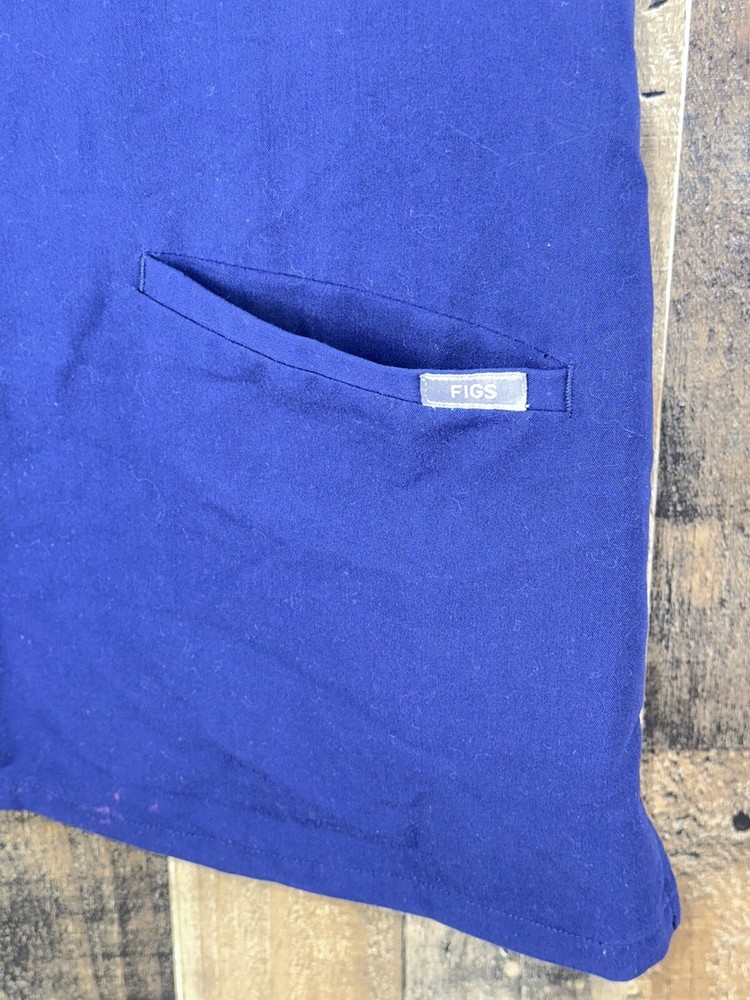 Figs Technical Collection Scrub Set Pants Top Dark Blue Medium