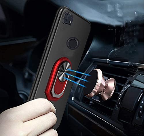 for Cricket Icon Plus 2026 Case with 2 Pack Screen Protector,Ring Black