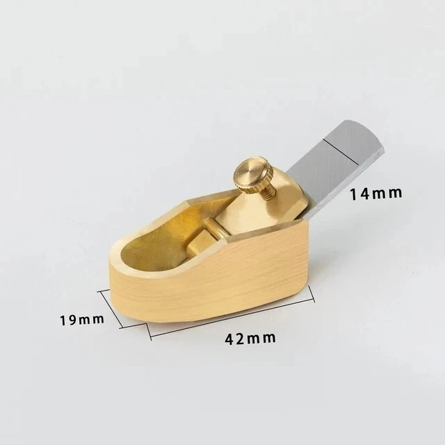4pcs Copper planes, luthier making tools, Woodworking thumb plane, strong