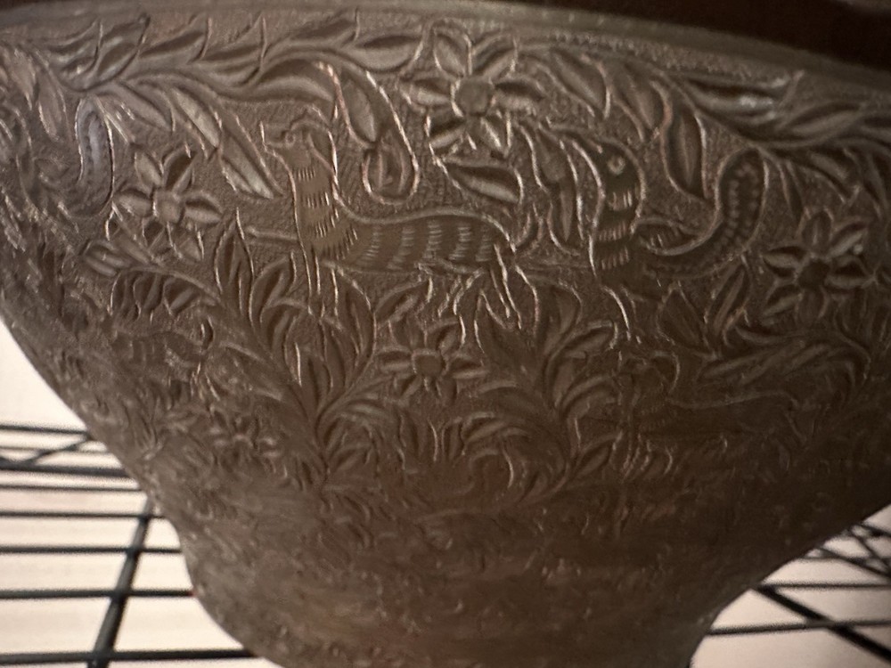 19th Century Middle Eastern Bowl 9.5x5"