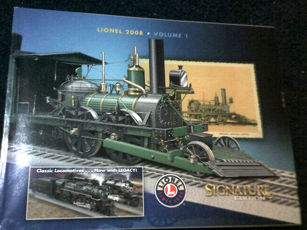 Lionel 2008  Train catalog volume 1 Signature Edition