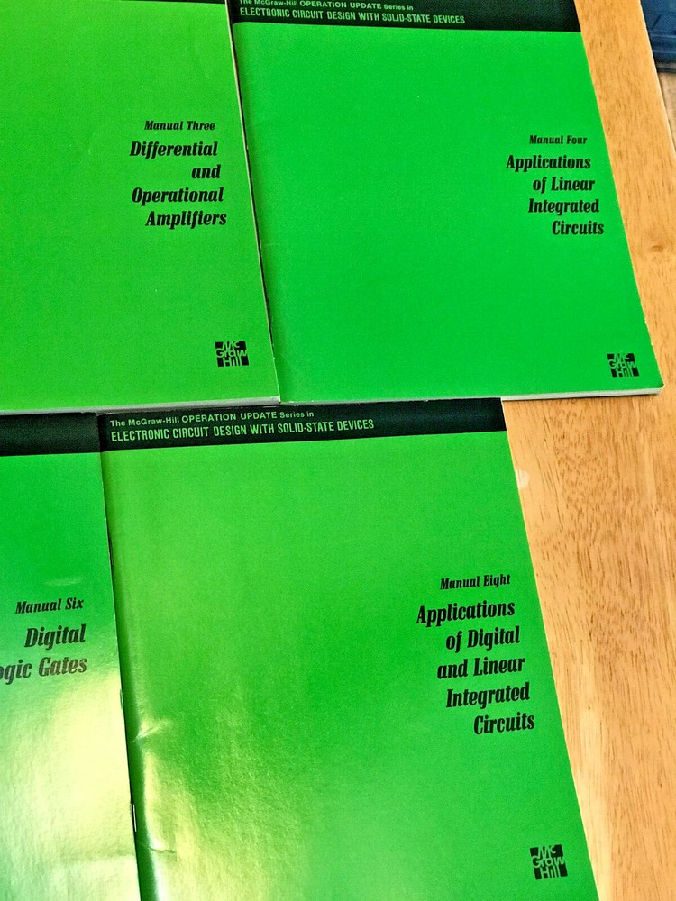 7 McGraw-Hill Operation Update Electronic Circuit Design Solid State Manual