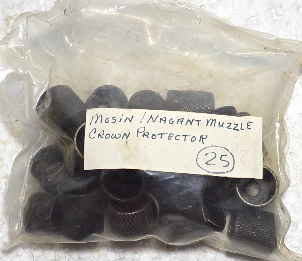 1) Vintage Original Military UnIssued Mosin Nagant Muzzle Crown Thread Protector