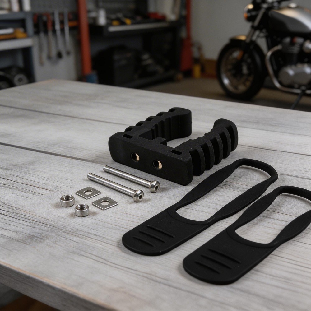 Quick Release Rubber Clamp Mount Kit Essential Accessory for Off Road Vehicles