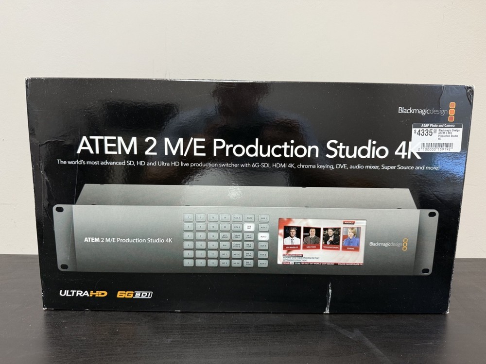 Blackmagic Design ATEM 2 M/E Production Studio 4K (Open Box)