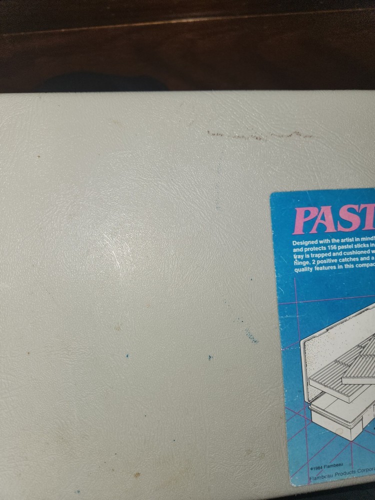 Pastel 3 Art Bin Storage Case For Pastels