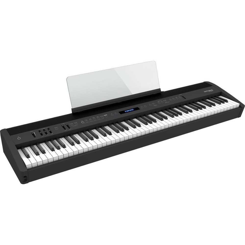 Roland FP-60X Digital Piano - Black KEY ESSENTIALS BUNDLE
