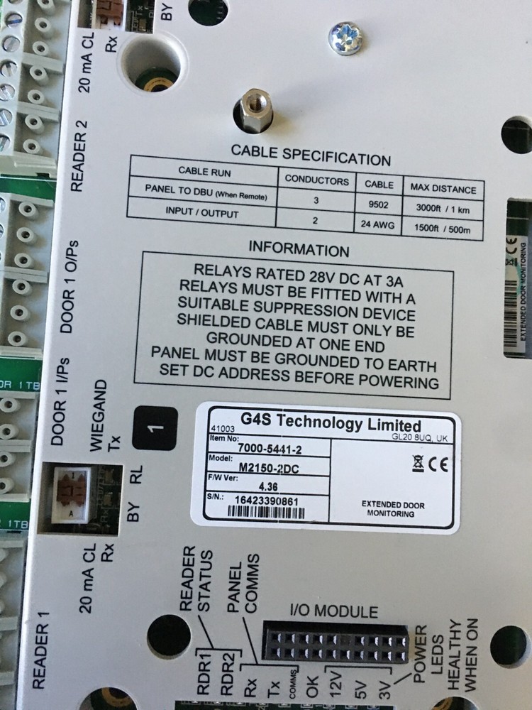 M2150- 2DC G4S Technology Controller used 30 day warranty