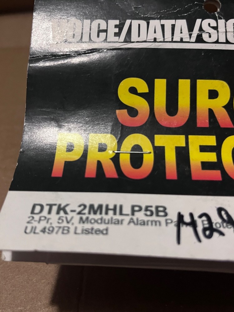 DITEK DTK-2MHLP5B Modular Alarm Panel Protector DITEK DTK2MHLP5B Surge Protector