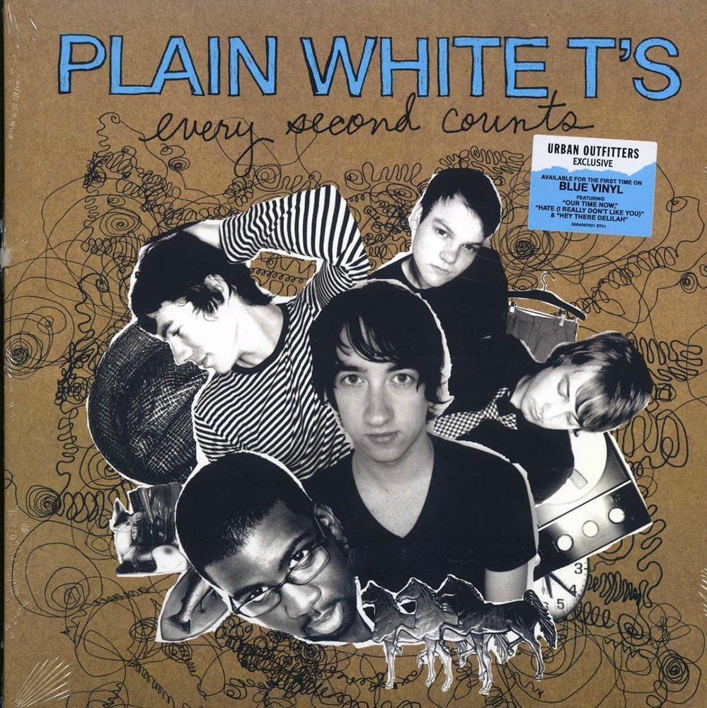 VINYL Plain White T's - Every Second Counts