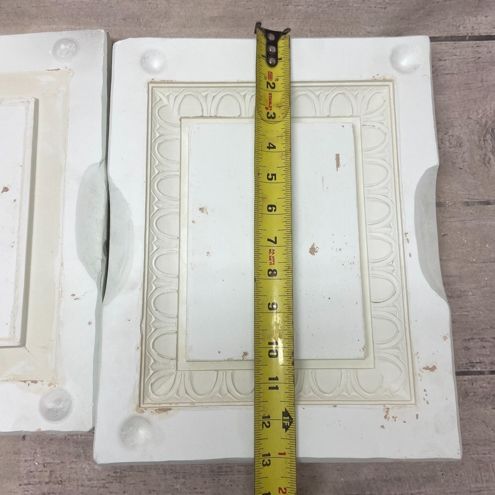 Unbranded Ceramic Casting Mold Picture Frame #C-343