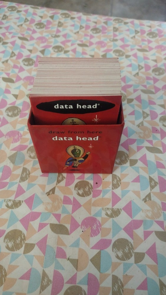 Replacement Board Game Pieces Cranium Replacement Data Head Cards.