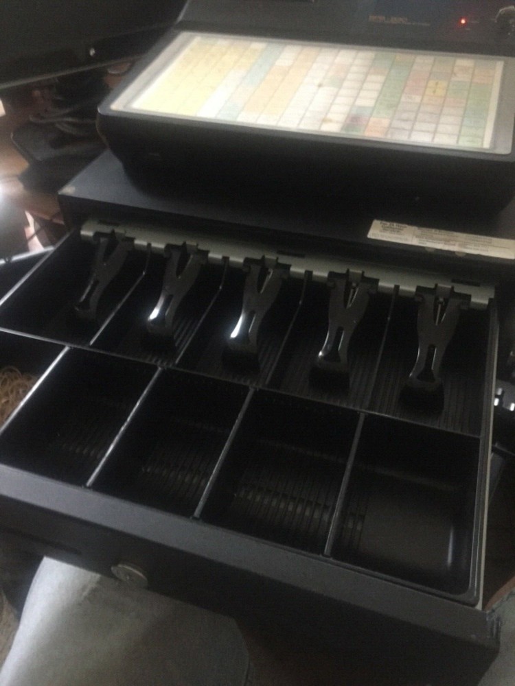 SAM4S SPS-530F Cash Register - Black