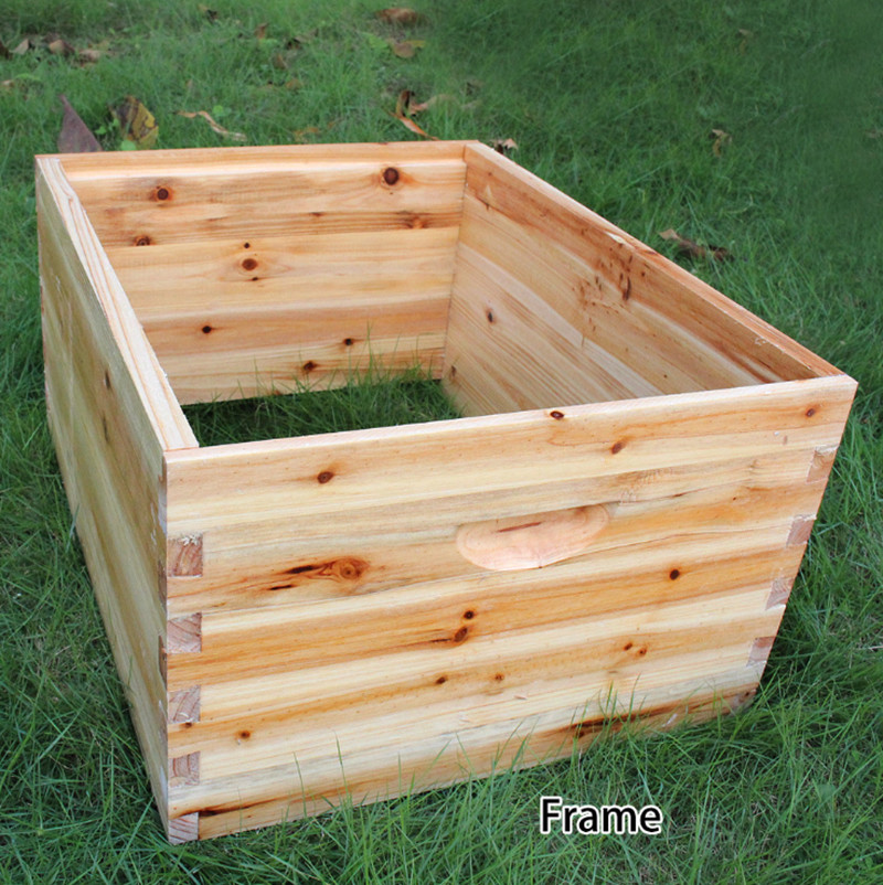 7 Auto Reap Bee Hive Beehive Starter Kit Beekeeping Frames Wooden Bee Boxes