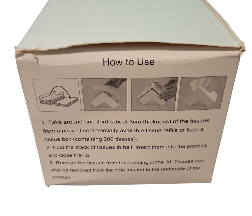 Ralove 2 Piece Tissue Box