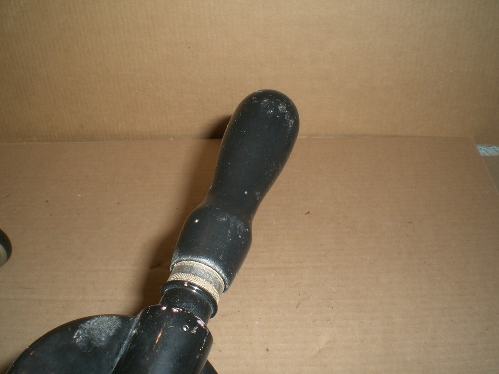 Vintage Stanley Bell System B Hand Crank Drill Egg Beater