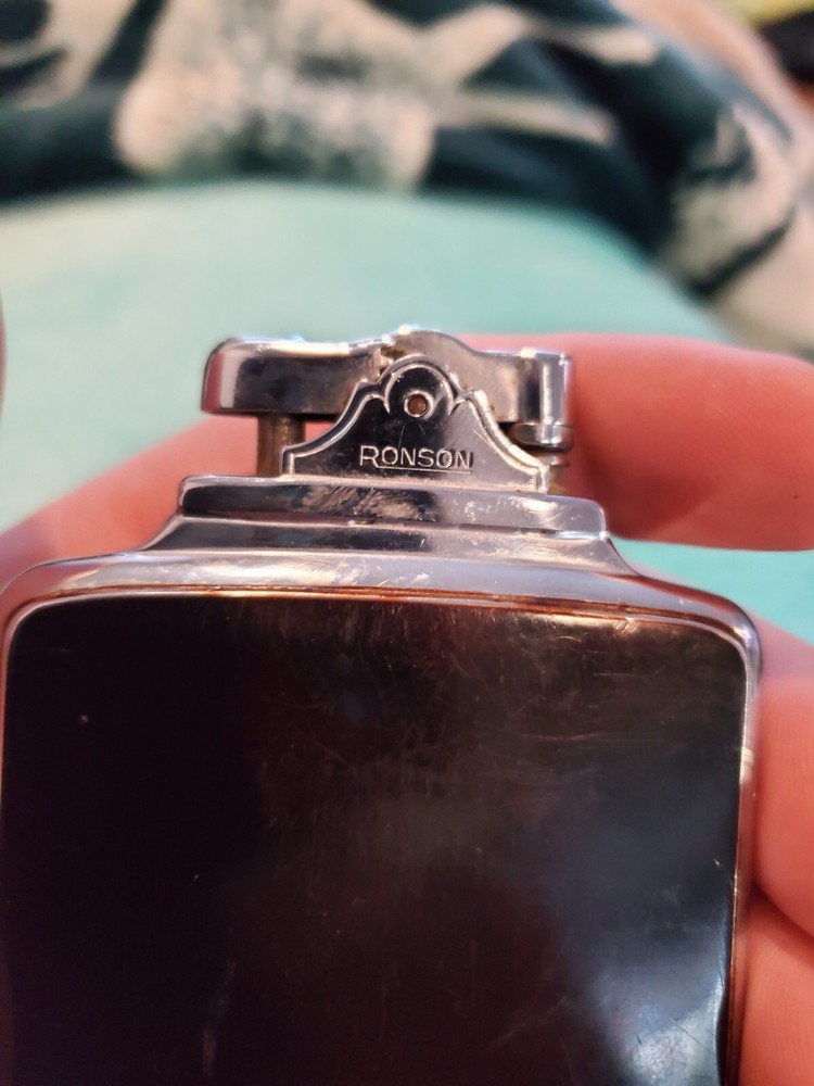 Vintage Ronson Supercase. Cigarette Case With Lighter. Needs Fuel