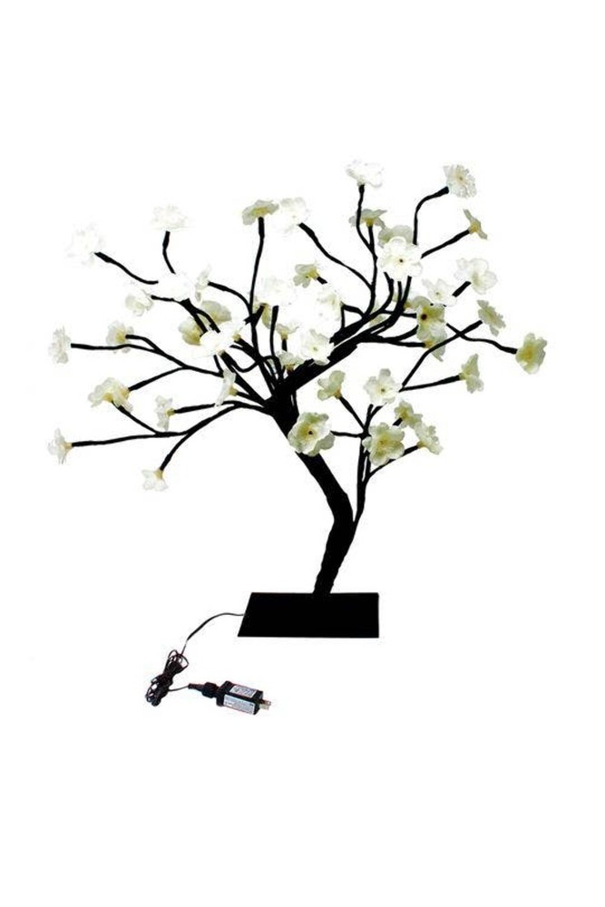 20" Table Top Cherry Blossom White - Warm White