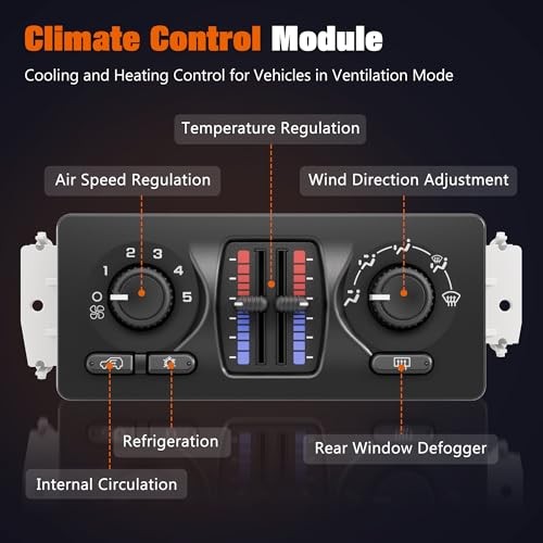 599-210XD Climate Control Module AC Heater Control Panel Fit for 2003-2007