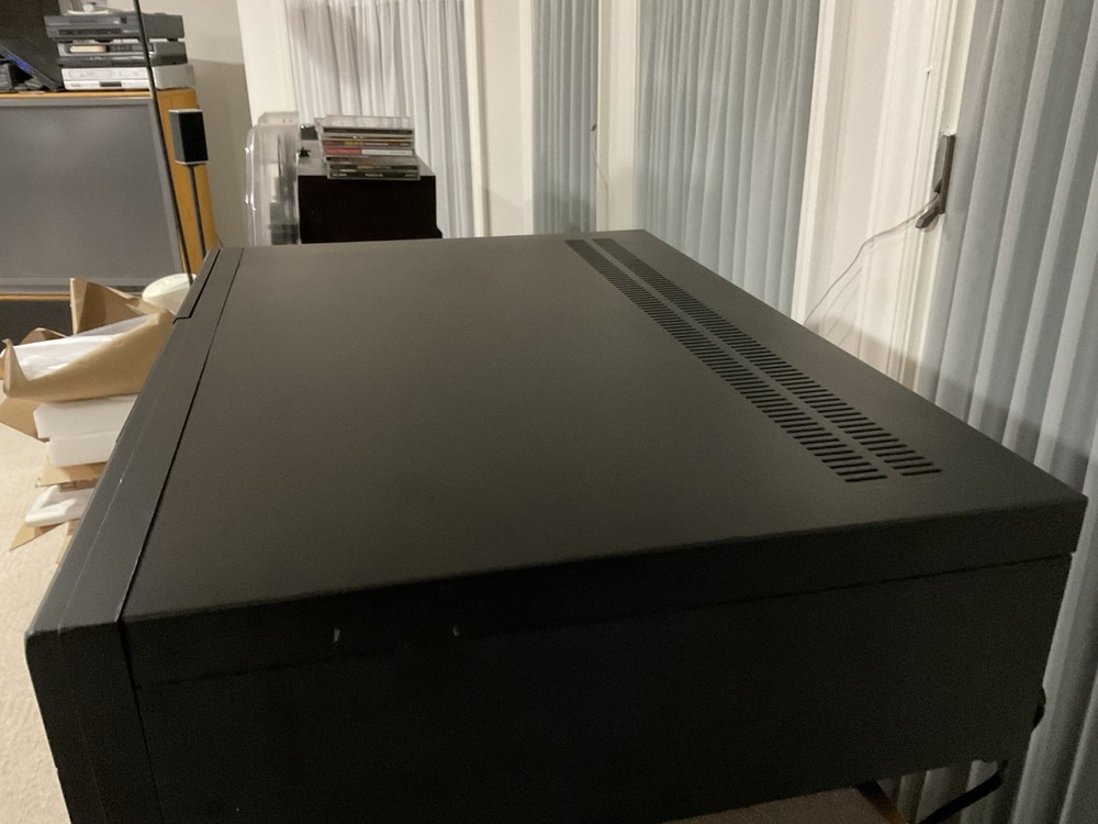 Almost Mint! Sansui D590r Auto Reverse Cassette Deck Black