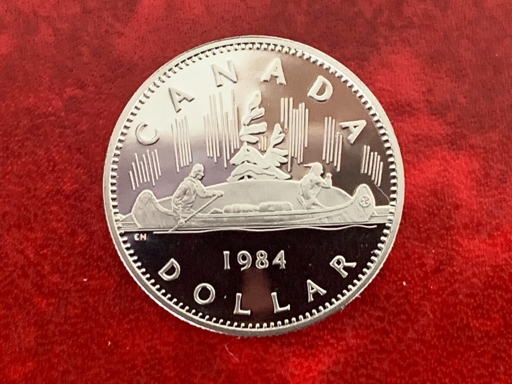 Canada 1 Dollar 1984 Proof Coin-Uncirculated