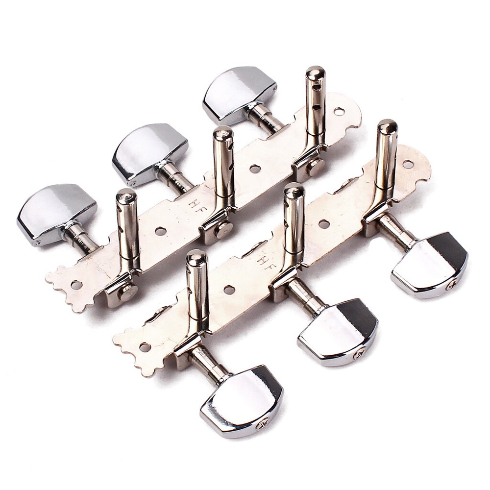 Classical Guitar String Tuning Keys Pegs Tuners Machine Heads 3R3L Chrome