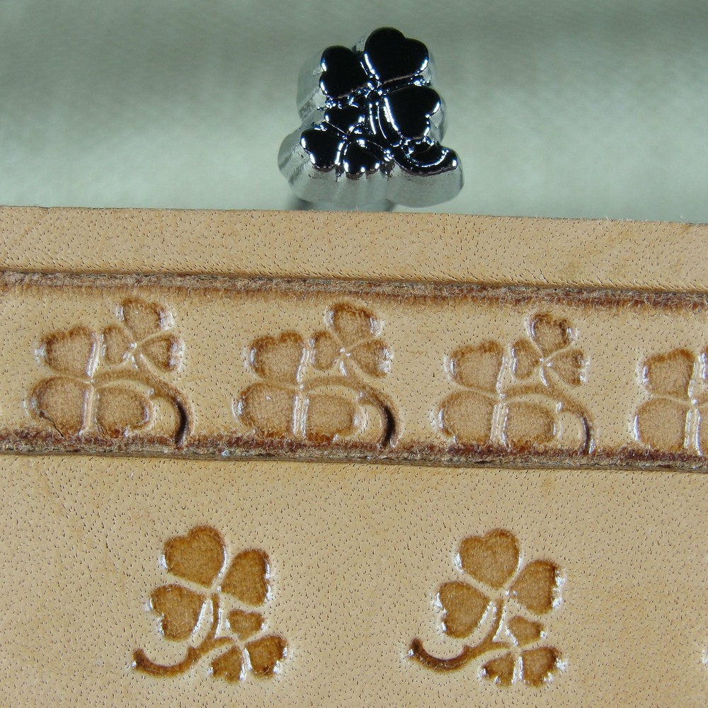 Japan Select - #O147 Clover Leaf Stamp (Leather Stamping Tool)