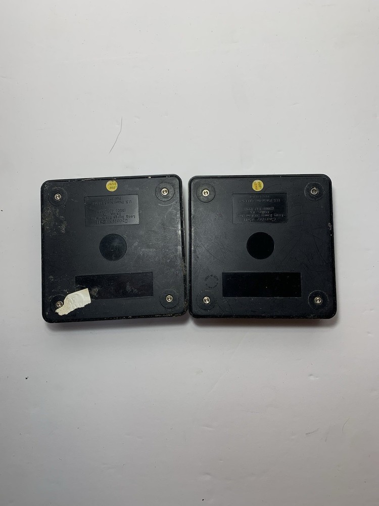 (2) LRS Long Range Systems Coaster Call Restaurant Pagers USED Untested