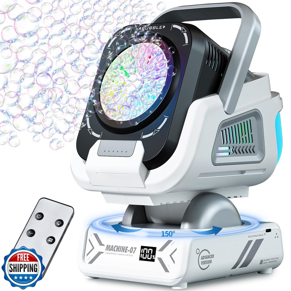 Bubble Machine,20000+ Per Minute Bubble Maker for Parties,Outdoor