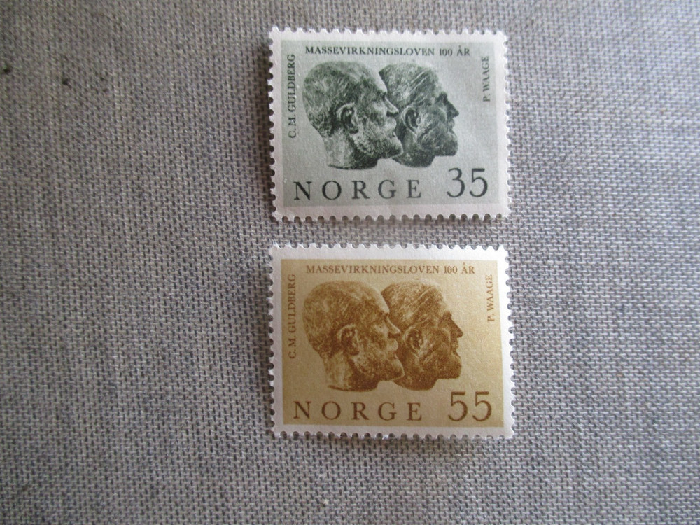 Norway, Scott# 452-453,MNH