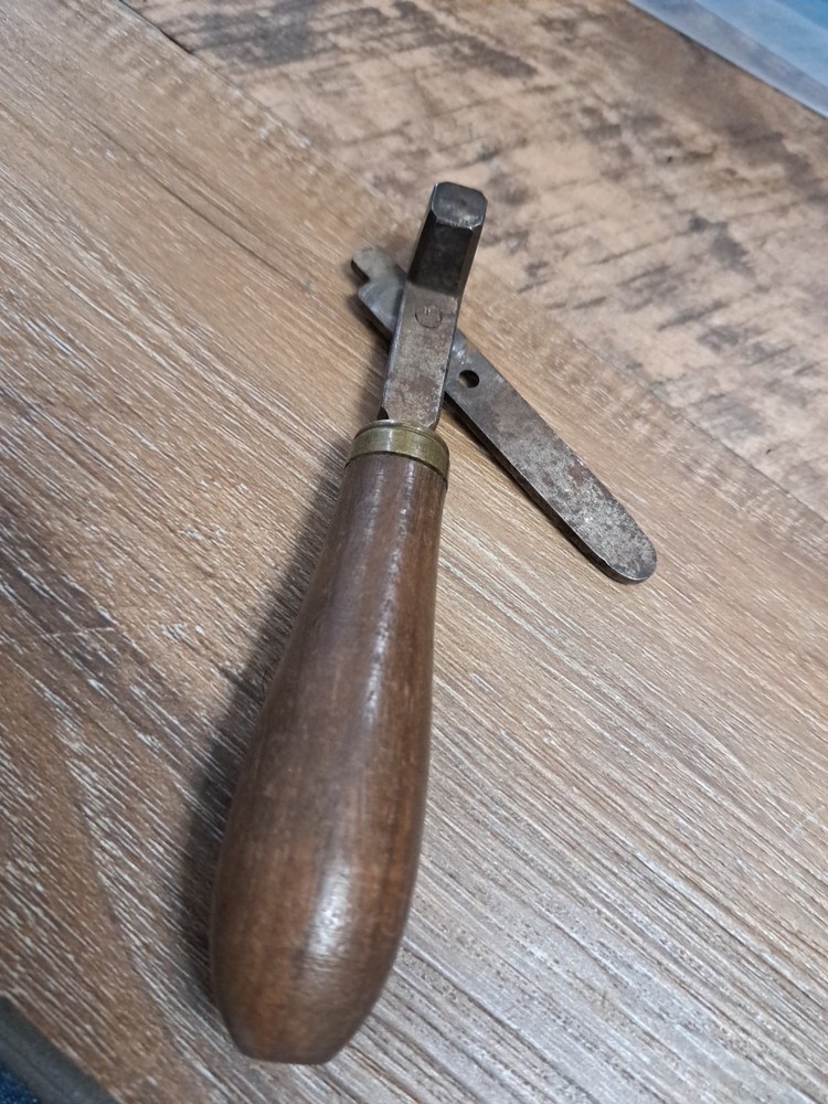 Antique Conical Bullet Mold .380 At Base