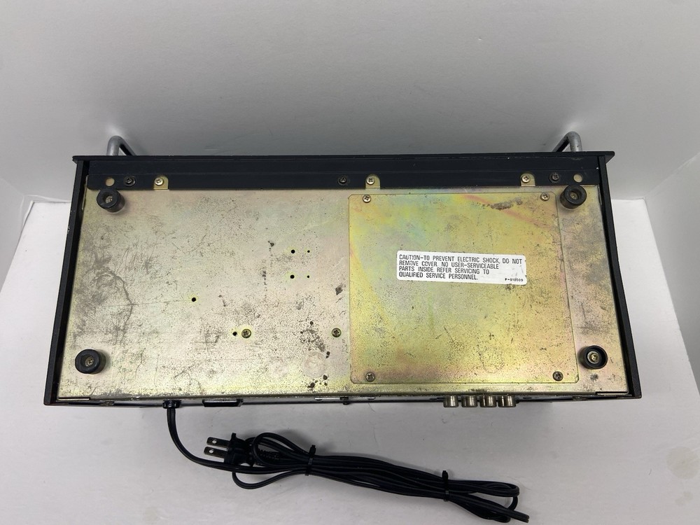 ADC Sound Shaper One Ten Stereo Frequency Equalizer Black Powers On Untested