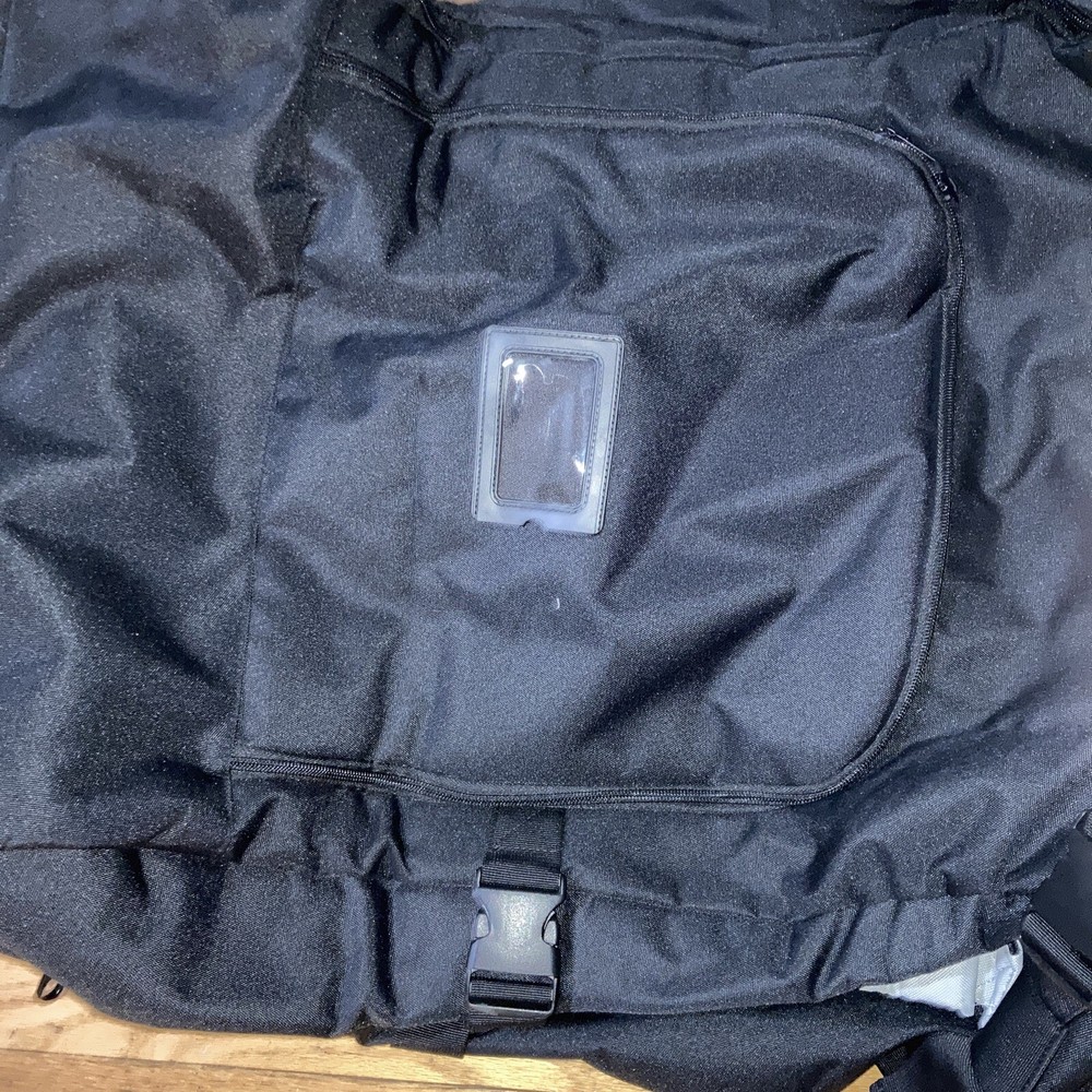 Stroller Travel Bag with Wheels, Black, Never Used