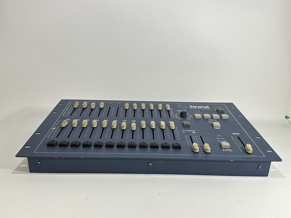 Strand Lighting 100 ~ 12/24 Stage Lighting Controller Console ~ Power Tested