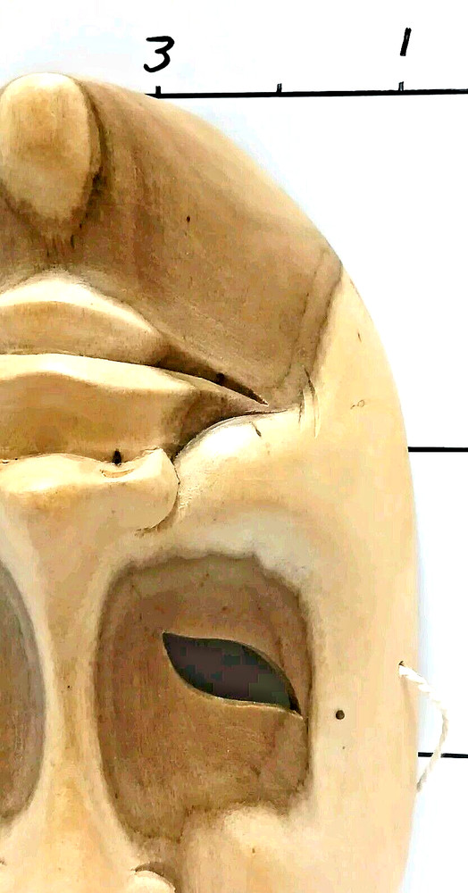 Drama Mask; Wood; Hand-made