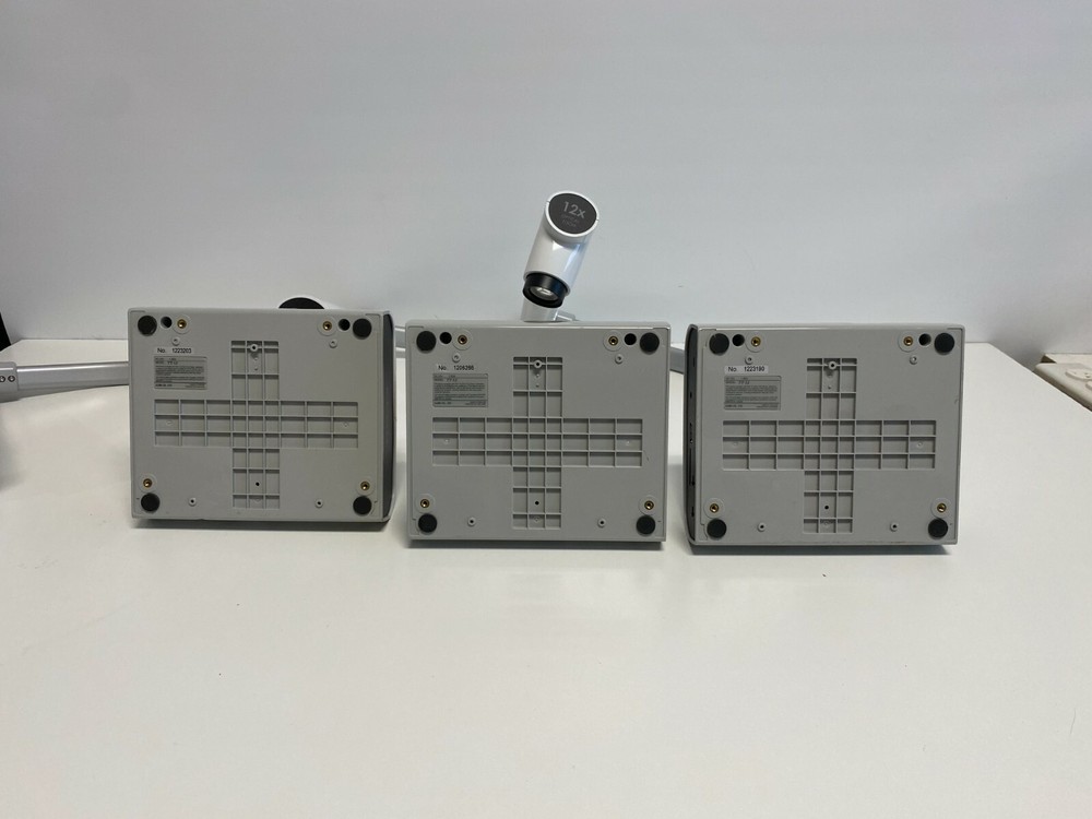 Lot #3: Lot of 3 Elmo TT-12 Interactive Document Camera