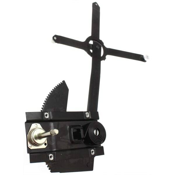 Front, Manual Window Regulator, Manual Crank Type Fits C/K / SUBURBAN 77-91