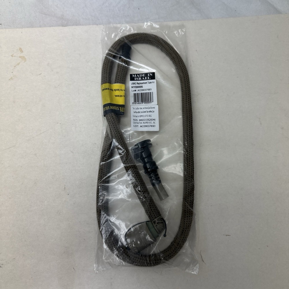 x10 Source USMC Hydration Replacement Tube And Bite Tip Kit Coyote USGI Camelbak