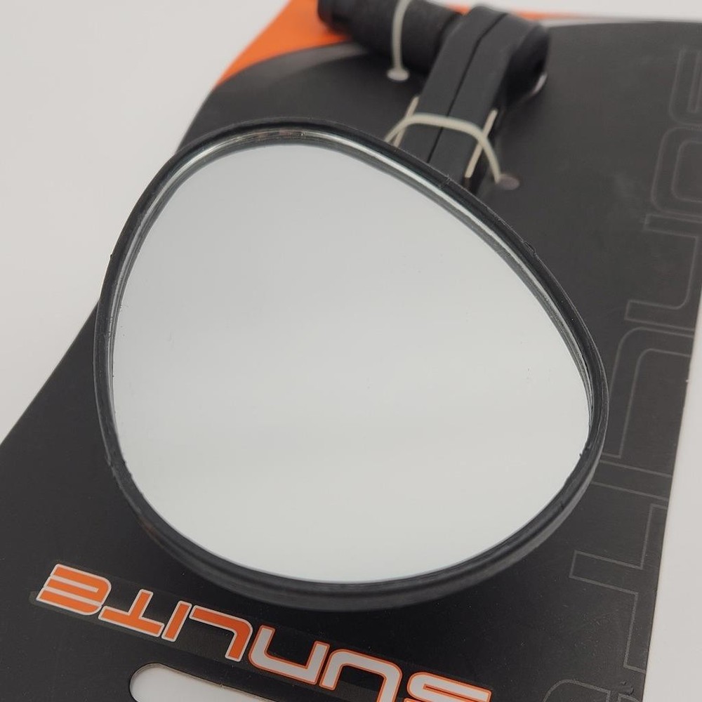 Sunlite Flex-Pro Bar End Bicycle Mirror Adjustable Black DAMAGED PACKAGE