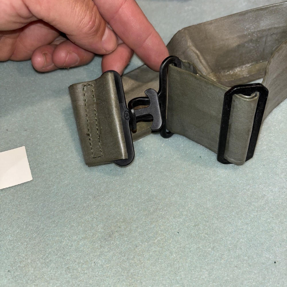 Vintage military rubber belt
